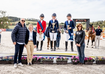 Rosie Smith lands the Zduchovice Children-on-Horses Grand Prix with Fruselli in the Czech Republic