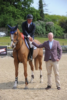 William Funnell wins the Equitop Myoplast Senior Foxhunter Second Round at Wales & West Shows
