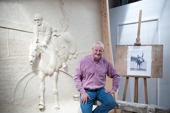 Douglas Bunn memorial sculpture to be unveiled at Hickstead Douglas Bunn memorial sculpture to be unveiled at Hickstead