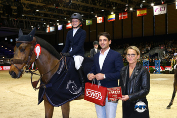 12 year-old Claudia Moore 2nd in Lyon Pony Grand Prix