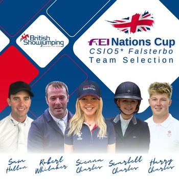 British Showjumping Team announced for CSIO5* Falsterbo FEI Nations Cup