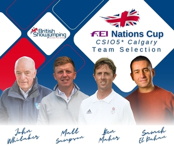 British Showjumping Team announced for CSIO5* Calgary FEI Nations Cup