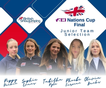 British Showjumping’s Youth Squads announced for Youth Nations Cup Finals