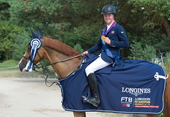 Harry Charles is the new Young Rider European Champion
