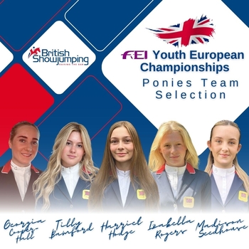 British Showjumping’s Pony Squad announced for Youth European Championship