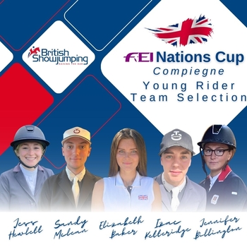 British Showjumping’s Youth Teams announced for Nations Cup in Compiegne, France