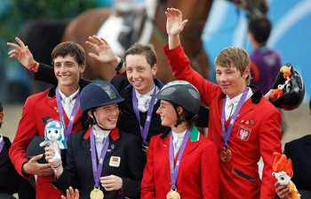 European Jumping Team win Gold at Youth Olympic Games