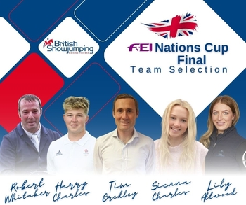 British Showjumping Team announced for CSIO5* FEI Nations Cup Final