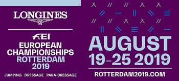 Ticket sales for the Longines FEI European Championships Rotterdam 2019 start today