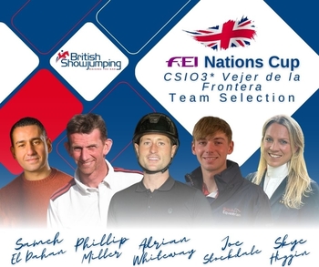 British Showjumping Team announced for CSIO3* Vejer De La Frontera Nations Cup