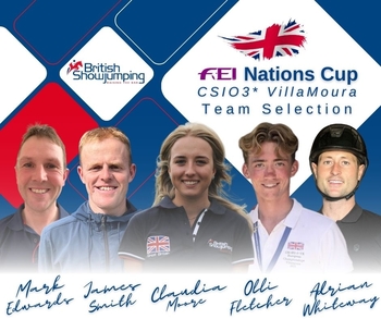 British Showjumping Team announced for CSIO3* VillaMoura Nations Cup