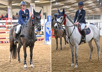 The final Large Pony Premier unfolded at Arena UK as Katie Bradburne and Nellie Lock took victory in the last Winter JA Classic qualifiers
