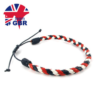 Support Equestrian Team GBR by wearing the official leather bracelet for just £12