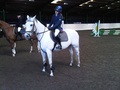 Sarah Mackmin at British Showjumping Club Show at Brook Farm Essex