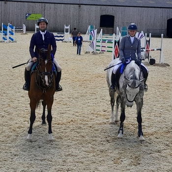 Andrew Walker secures the win in the Equissage Pulse Senior British Novice Second Round at Northallerton Equestrian Centre Andrew Walker secures the win in the Equissage Pulse Senior British Novice Second Round at Northallerton Equestrian Centre