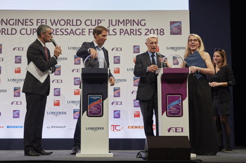 Crucial starting positions decided for Michael & Robert Whitaker at the FEI World Cup™ Finals in Paris Crucial starting positions decided for Michael & Robert Whitaker at the FEI World Cup™ Finals in Paris