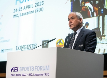 Successful first day for FEI Sports Forum 2023
