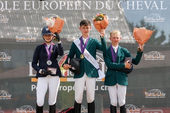 Brilliant Performances in Individual Final at FEI European Pony Jumping Championships