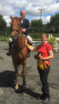 Adrian Speight claims top spot in the Nupafeed Supplements Senior Discovery Second Round at Port Royal Equestrian Centre