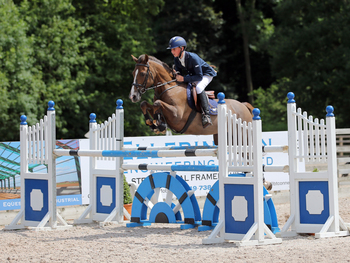 Alexander Mclean Wins Squibb Group Pony Foxhunter Second Round at Bishop Burton College