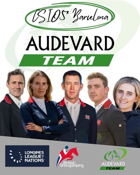 British Showjumping’s Team Audevard announced for CSIO5* Barcelona Longines League of Nations Final 
