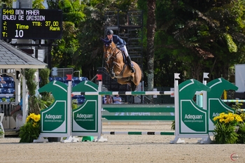 Ben Maher secures a five-star victory in the Florida sun with Enjeu De Grisien