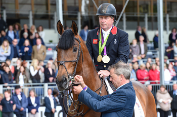 EMOTIONS RUN HIGH FOR NICK SKELTON RETIREMENT AT ROYAL WINDSOR HORSE SHOW 