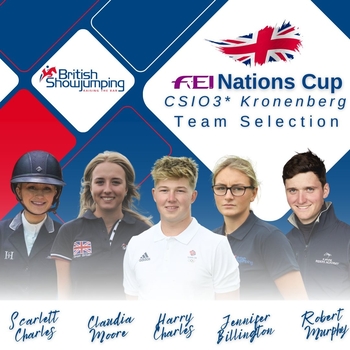 British Showjumping Team announced for CSIO3* Kronenberg FEI Nations Cup