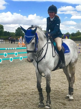 Charlotte Pudge wins the KBIS Insurance Senior British Novice Second Round at Aston Le Walls Equestrian Centre