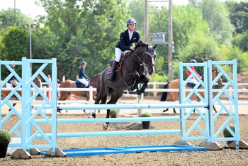 Chloe Reynolds storms to victory in the Nupafeed Supplements Senior Discovery Second Round at Summerhouse Equestrian Centre