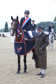 Tara Byrtt and Valerie B take the National 1.15m Members Cup Championship Final