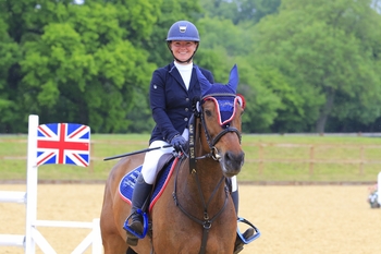 Courtney Young wins the NAF Five Star Silver League Qualifier at Felbridge Showground