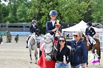 Daisy Day leads the British Charge in the Pony Grand Prix of Linz-Ebelsberg, Austria