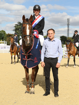 Hats off to Harrison Hatteea as he takes the National 1.25m Restricted Rider Championship Final