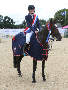 Welsh rider takes the spoils in the National Pony 1.15m Members Cup Final