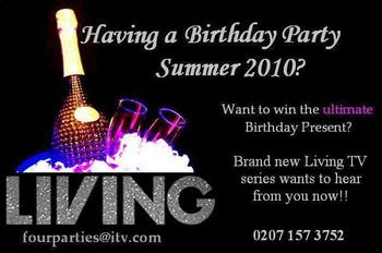 HAVING A BIRTHDAY PARTY?