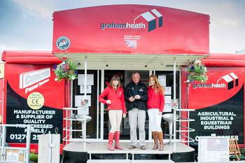 Graham Heath Equestrian Renew Support of British Showjumping
