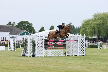 Rebecca Marsh and Stevie G Step to Success in the International Stairway at the Great Yorkshire Show 