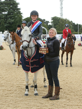 A well-deserved win for Tom Francis-Jones in the National 128cm Championship Final