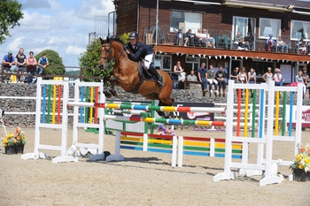 Harry Wood wins the Equithème Leading Pony Showjumper of the Year Qualifier at the Welsh Home Pony
