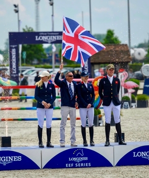 Great Britain’s Team Audevard claims second place in the hard-fought Longines EEF Series Nations Cup of Lier Great Britain’s Team Audevard claims second place in the hard-fought Longines EEF Series Nations Cup of Lier