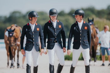 Team GB trio through to jumping finale Team GB trio through to jumping finale