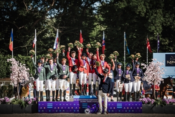 Great Britain’s Young Riders are Bronze Medallists in the FEI Jumping Youth European Championships Great Britain’s Young Riders are Bronze Medallists in the FEI Jumping Youth European Championships