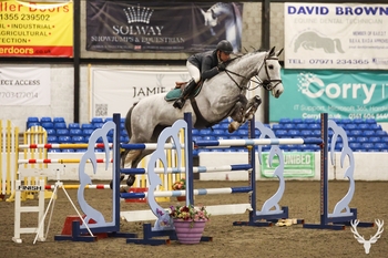Alistair Hippisley Gatherum seizes victory in the UNIBED – High Performance Equine Bedding Winter Grades B&C qualifier at Morris Equestrian Centre Alistair Hippisley Gatherum seizes victory in the UNIBED – High Performance Equine Bedding Winter Grades B&C qualifier at Morris Equestrian Centre