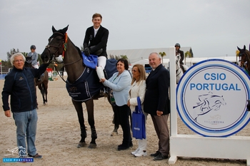 James Wilson wins the CSIO3* FEI Grand Prix in Vilamoura