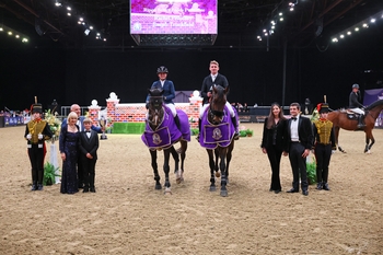 Puissance night at Horse of the Year Show once again hit memorable heights as star performers Rachel Proudley and Joe Trunkfield produced a classic contest