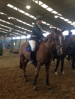 Laura Mantel Wins SEIB Winter Novice Championship Qualifier at Solihull Riding Club