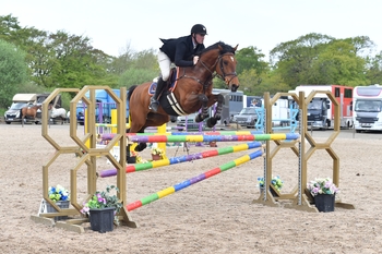 Leo Lorimer secures top spot in the NAF Five Star Silver League Qualifier at Muirmill Equestrian Centre