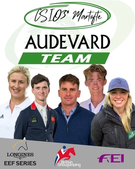 British Showjumping’s Team Audevard announced for CSIO3* Martofte Longines EEF Nations Cup Qualifier 