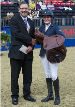 Kerry Brennan Acknowledged by Worshipful Company of Saddlers at Olympia